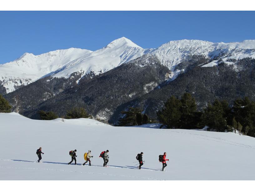 Les Edelweiss : Randonnée raquettes 